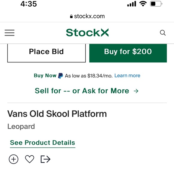 RARE limited edition custom old skool leopard vans size 8 - Picture 12 of 12